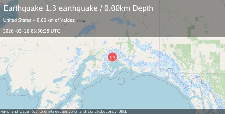 Map of Southern Alaska