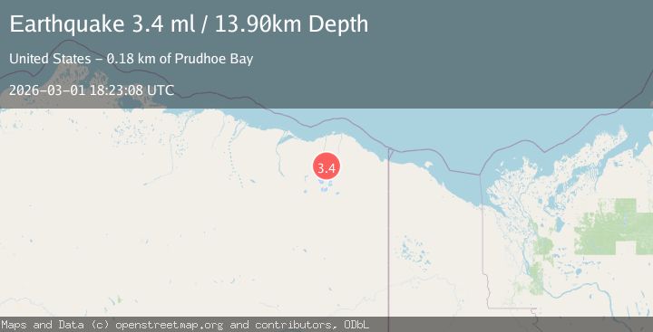 Map of northern Alaska