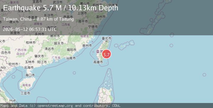 Map of Taiwan