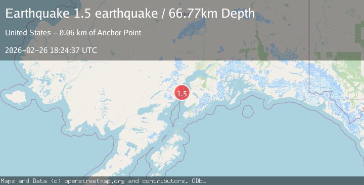 Map of Southern Alaska