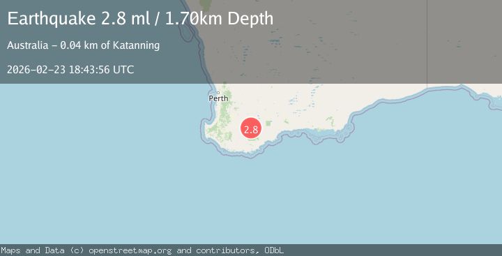Map of Western Australia