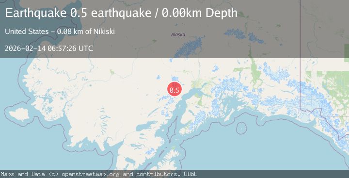 Map of Southern Alaska