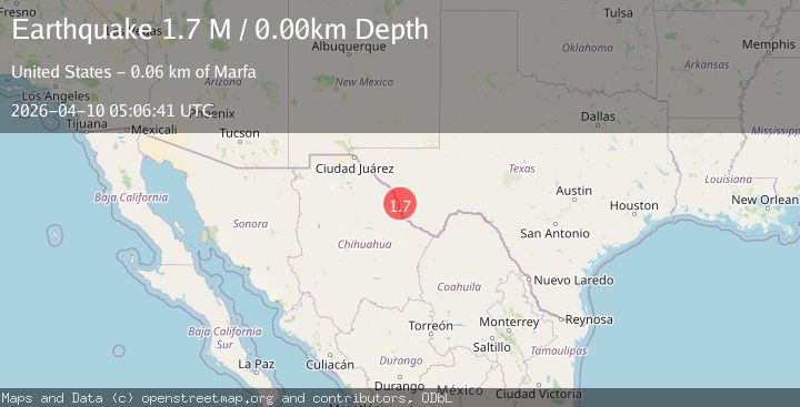 Map of Texas-Chihuahua border region