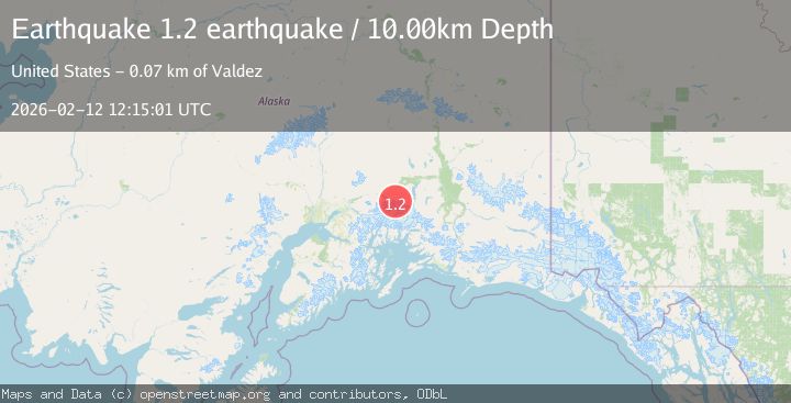 Map of Southern Alaska
