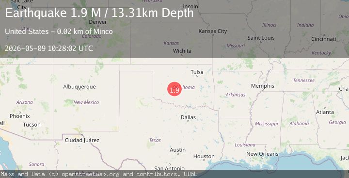 Map of Oklahoma