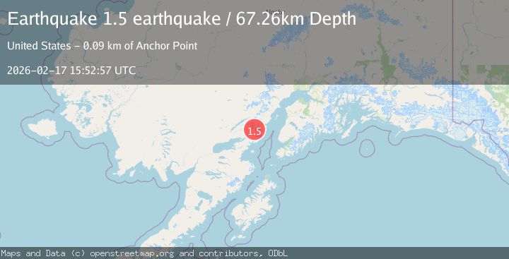 Map of Southern Alaska