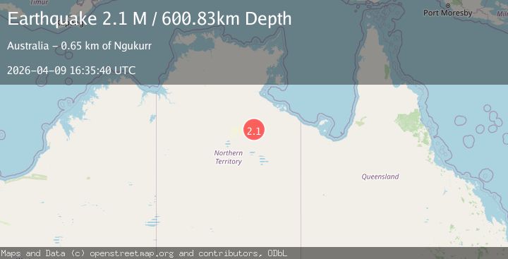 Map of Northern Territory, Australia