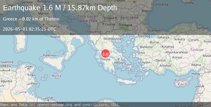 Map of West Greece