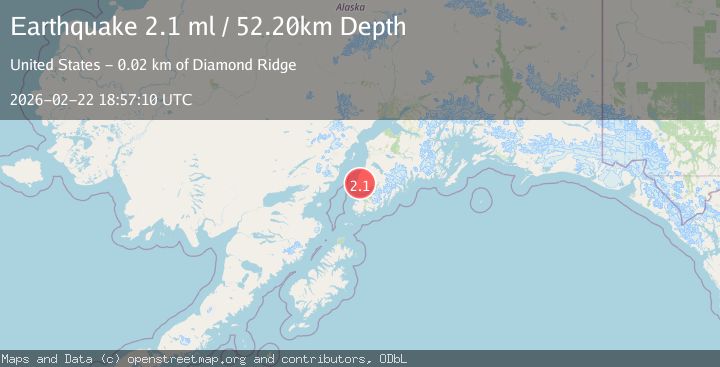 Map of Kenai Peninsula, Alaska