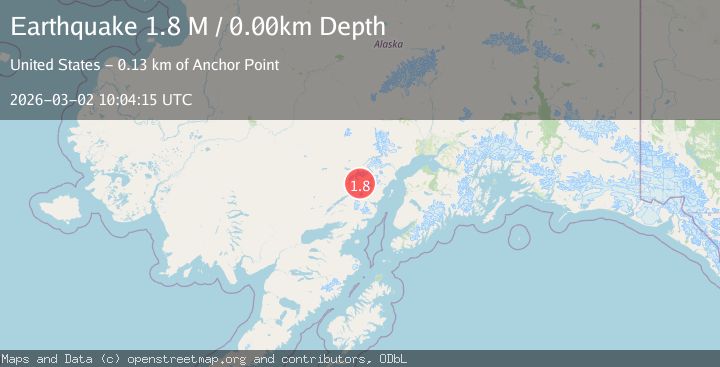 Map of Southern Alaska