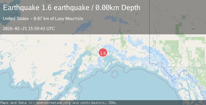 Map of Southern Alaska