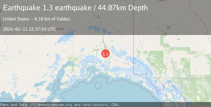 Map of Southern Alaska