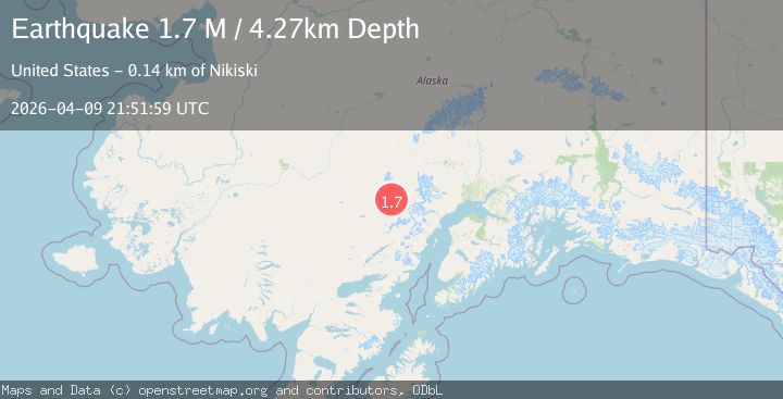 Map of Southern Alaska