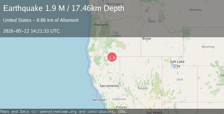 Map of Northern California