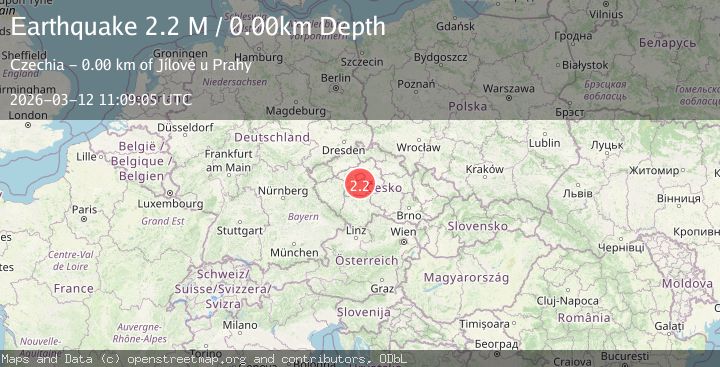Map of Czech Republic