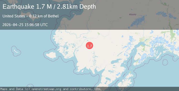 Map of Southern Alaska