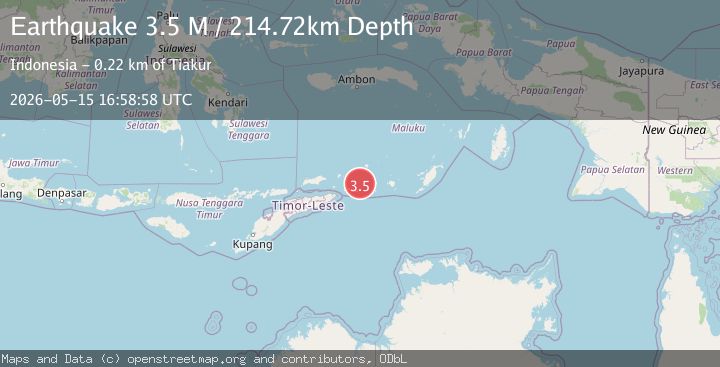 Map of Banda Sea