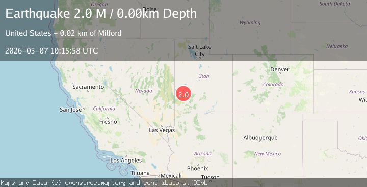 Map of Utah