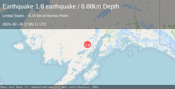 Map of Southern Alaska
