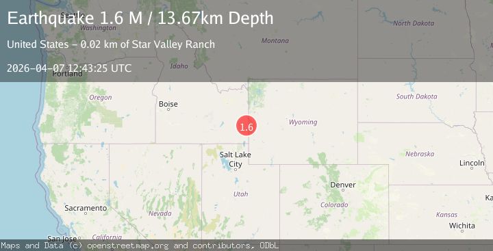 Map of southern Idaho