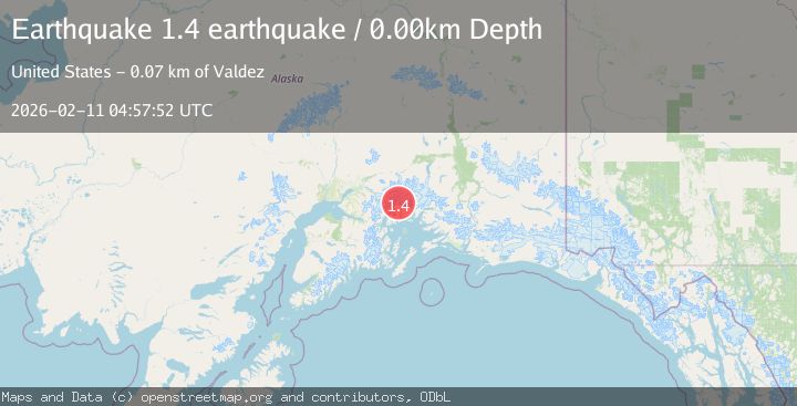 Map of Southern Alaska