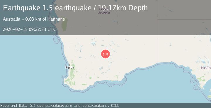 Map of Western Australia
