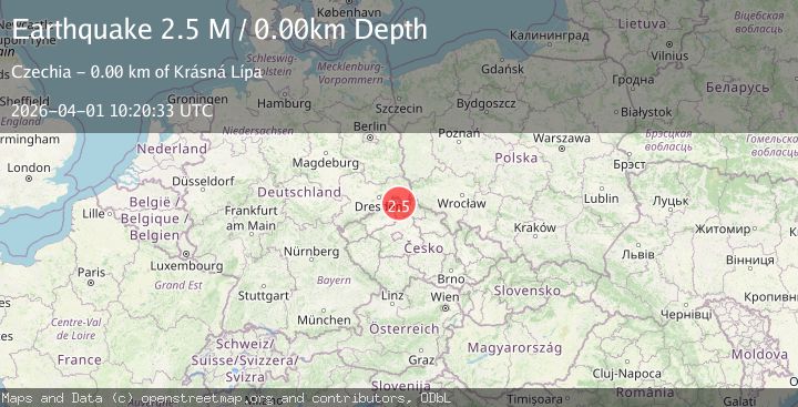 Map of Czech Republic