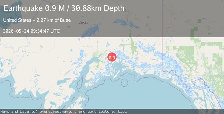 Map of Southern Alaska