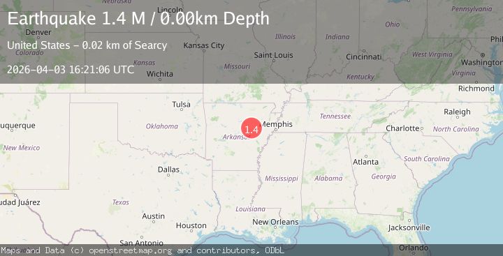 Map of Arkansas