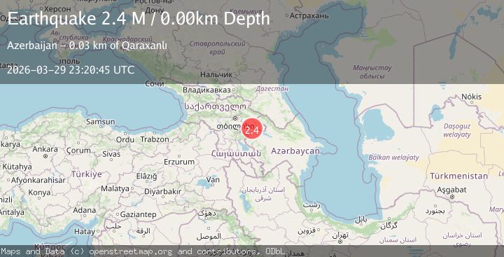 Map of Georgia (Sak'art'velo)