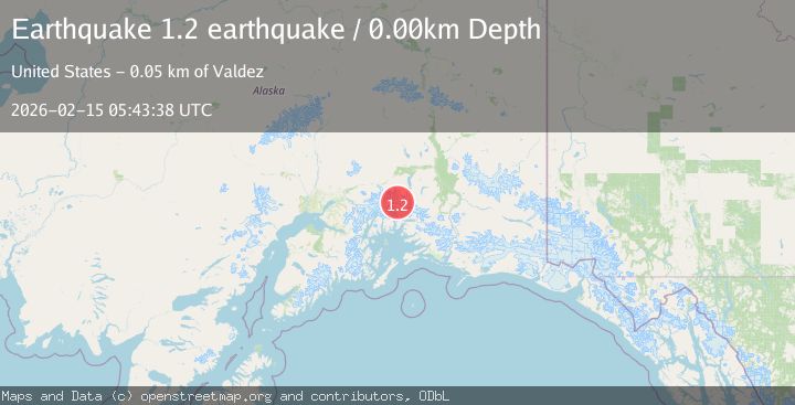 Map of Southern Alaska