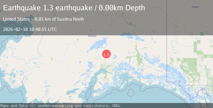 Map of Central Alaska