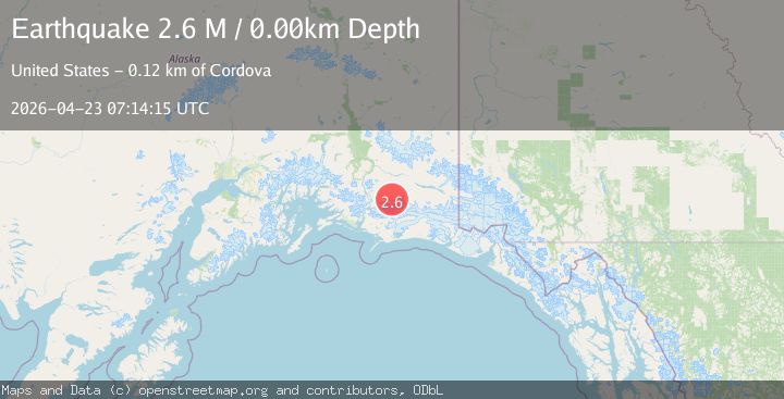 Map of Southern Alaska