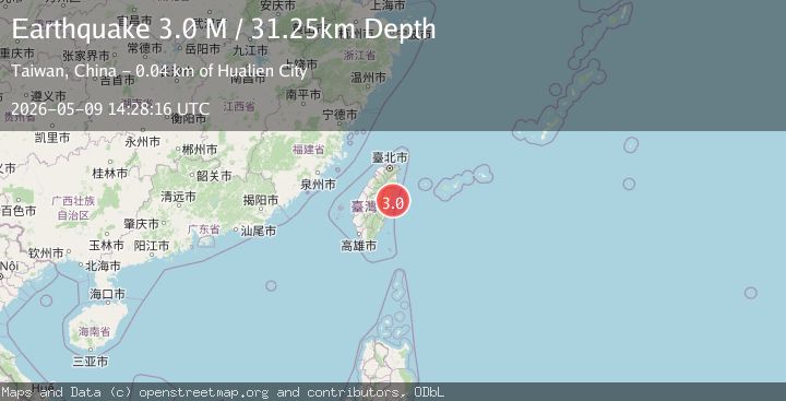 Map of Taiwan