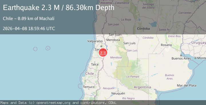 Map of Libertador General Bernardo O'Higgins, Chile