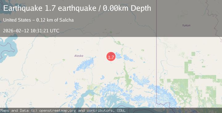 Map of Central Alaska