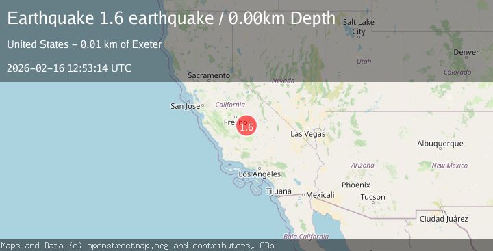 Map of Central California