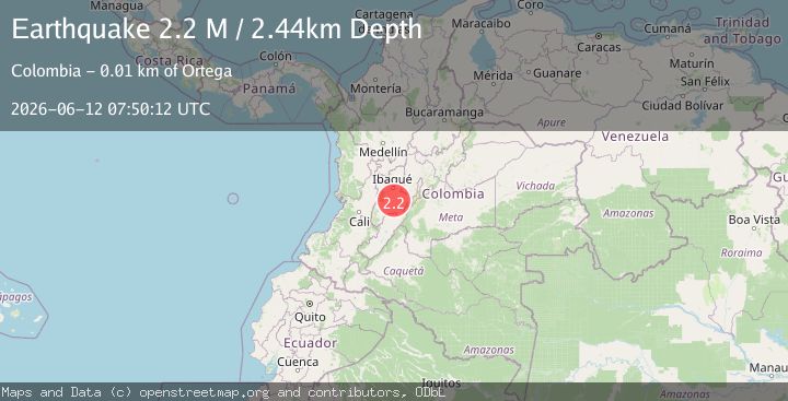 Map of Colombia