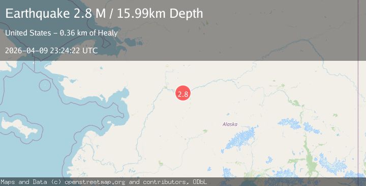 Map of Central Alaska