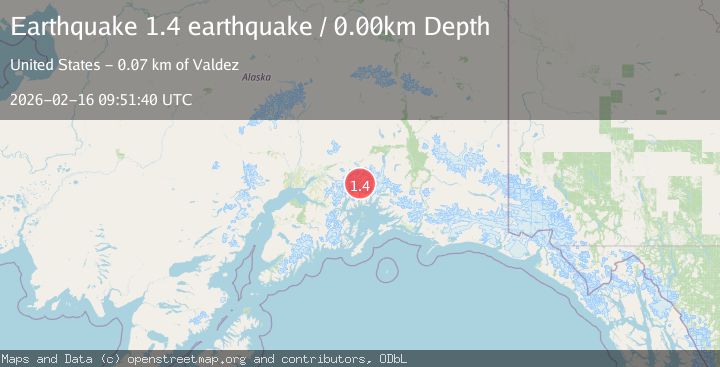 Map of Southern Alaska