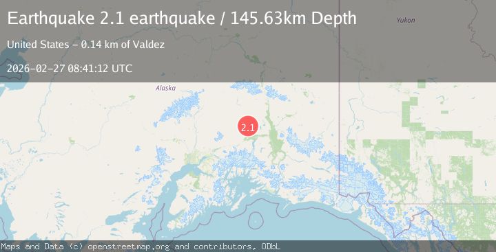 Map of Central Alaska