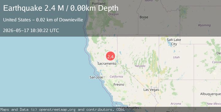 Map of Northern California