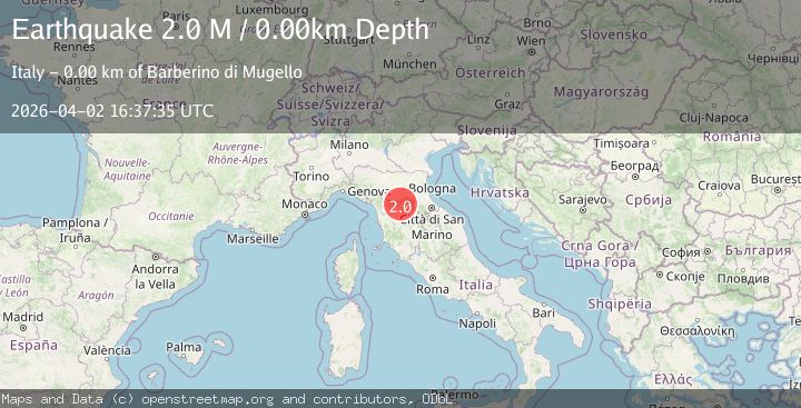 Map of Provincia di Firenze, Italy