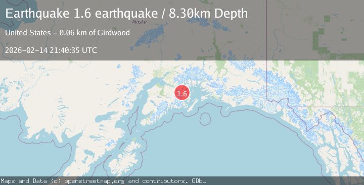 Map of Kenai Peninsula, Alaska
