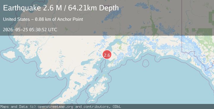 Map of Southern Alaska