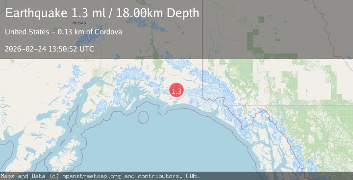 Map of Southern Alaska