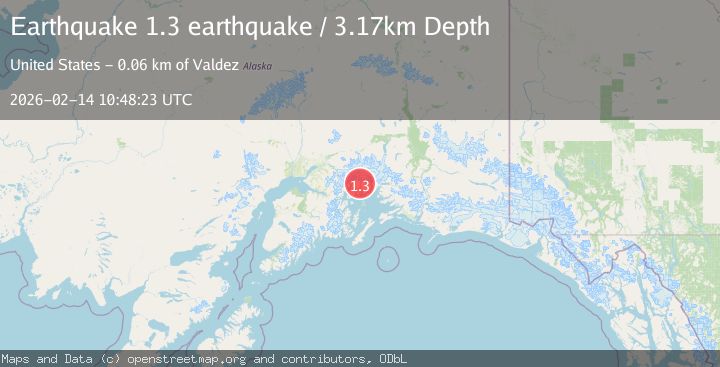 Map of Southern Alaska