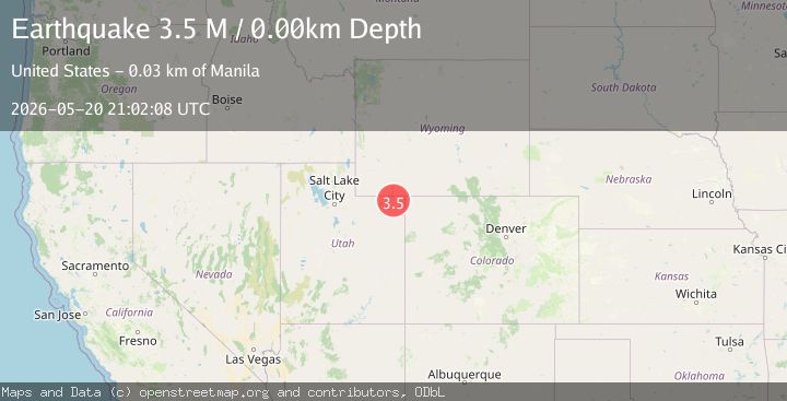 Map of Utah