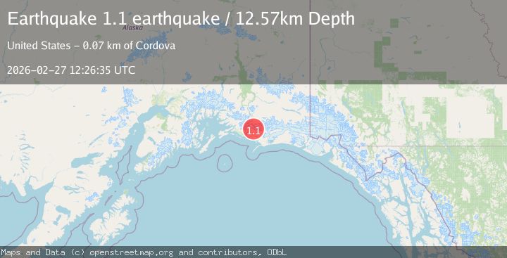 Map of Southern Alaska