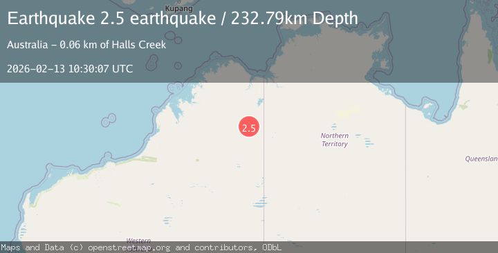 Map of Western Australia
